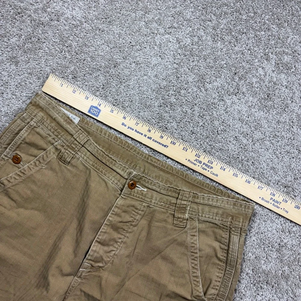 Polo Ralph Lauren Mens Drill Khaki GI Fit Military Carpenter Shorts 33 Brown